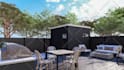 design your rooftop, garden, backyard, terrace 3d render