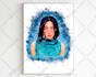 create a watercolor portrait illustration from your photo