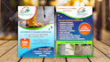 create modern and unique double sided business card design