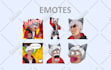do custom and cute character emotes