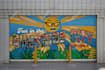 custom wall mural illustration