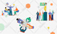 design flat vector illustrations for your website and app