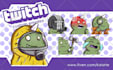 make cute chibi emotes or badges for twitch and discord