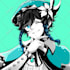 draw custom black and white anime icon or profile picture