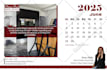 do professional desk or wall calendar design