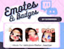 make custom emotes in cute chibi style