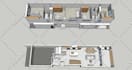 create 3d floor plan, exterior and interior, model sketchup