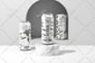 design perfect can, bottle packaging and product label