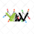 design festive holiday logo makeover for christmas, eid, new year and events