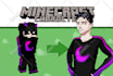 draw your minecraft character in comic style illustration