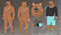 make the reference sheet for your fursona, furry character