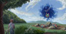 make 2d background, landscape illustration and concept art