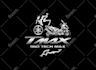 do motorsports car bike racing sports team club logo design