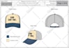 design a hat or cap tech pack for you