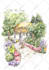 paint your wedding venue in watercolor