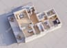 do 2d floor plan, 3d floor plan with autocad and sketchup