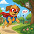 do children story book illustration, children story book illustration