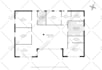redraw floor plan for real estate agents in 9 hours