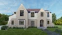 do house exterior architectural 3d modeling and rendering
