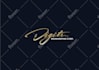 do fully custom handwritten signature or monogram logo