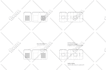 create isometric, flat icon set in 12 hours