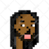 create 24x24 pixel art avatars for you