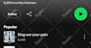 do spotify music promotion and album