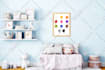 make cute educational wall art for kids