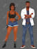 draw illustrated romance book cover design for kdp