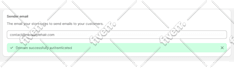 fix, add or connect shopify domain name and business email