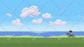 create animated pixel art stream overlay package