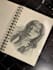 draw sketch with pencil, human face portrait sketch