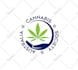 do unique cannabis  marijuana hemp oil weed logo
