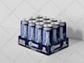 do beverage, energy drink, 12 pack, can, case, tray, packaging and label design