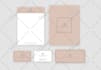 design logo, business cards, letterhead, envelope, folder