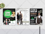 design flyer for business, real estate, gym, corporate, cleaning, medical, tax