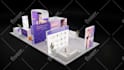 create design 3d trade show booth, exhibition booth, stand