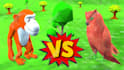 create 3d crossing fountain cartoon for kids paint animals