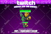 create emotes and sub badges for your streams