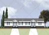 render real estate facade elevation