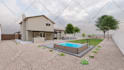 design front yard, backyard, home garden as landscape architect