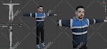 do ps1, ps2, n64 retro 3d low poly models and characters