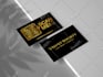 design professional luxury business card with qr code