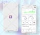 design a clean mobile app ui design mockup in figma
