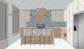 create 3d sketchup model for interior architecture building design