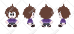 draw cartoon or chibi character in any style