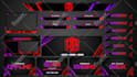 design  animated twitch overlay, logo, full stream package