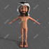 create 3d character modeling for games, films, 3d printing, rigging