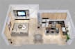 do 3d architectural animation, walkthrough video rendering