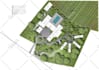 render professional architectural masterplan, site plan